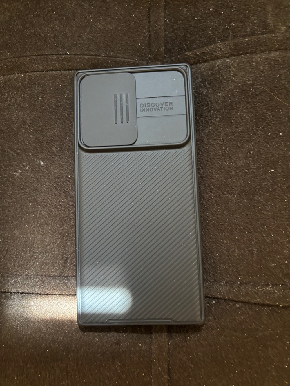 Black camera slide option case for galaxy note 20
